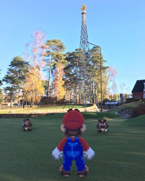 12 Karya seni piksel ini hiasi jalanan, bikin kamu terkecoh