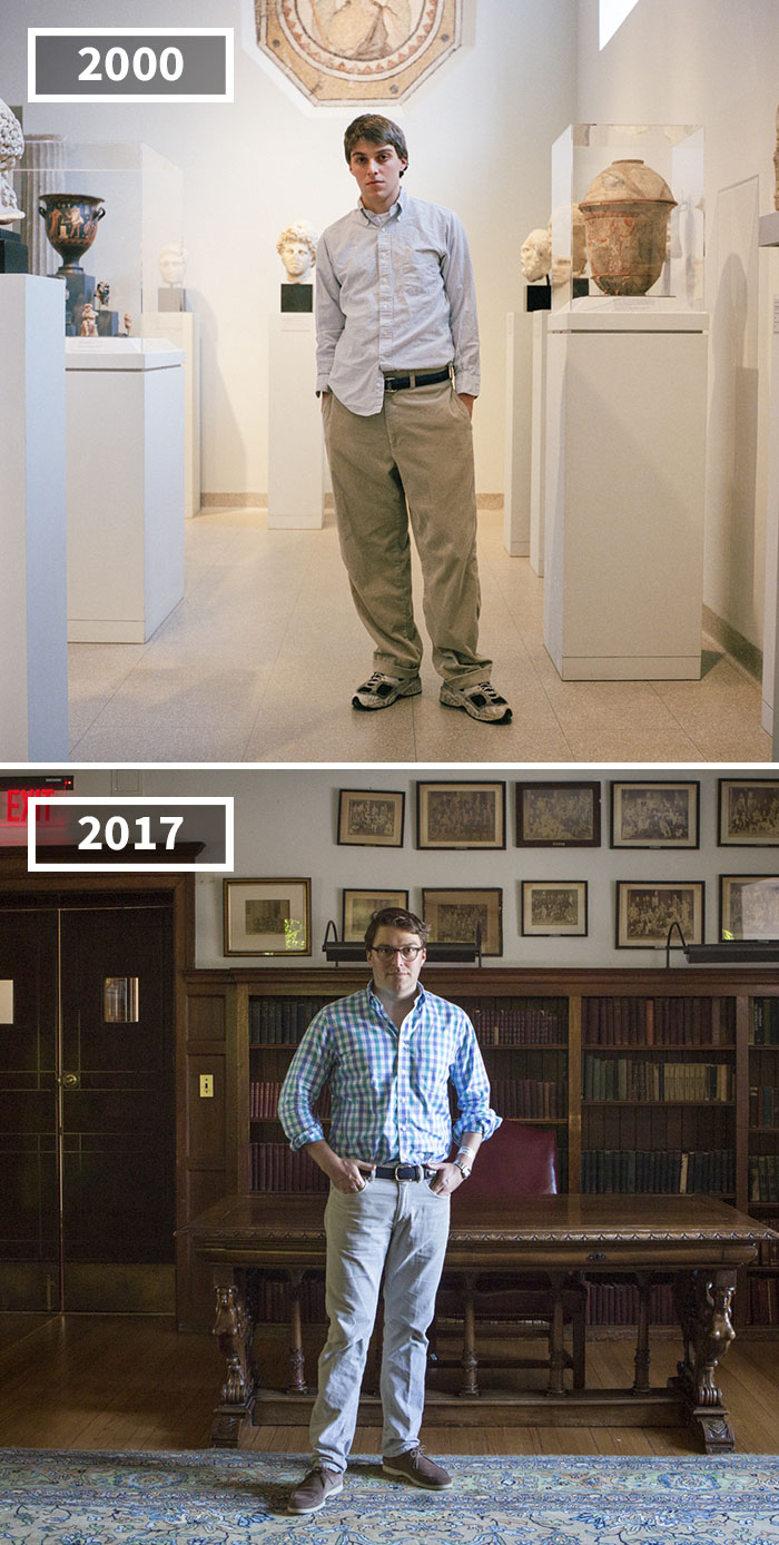 Fotografer ini ungkap perubahan 15 orang setelah 17 tahun berlalu 