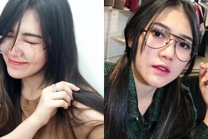 10 Gaya menarik Via Vallen saat berkacamata, manisnya jadi nambah