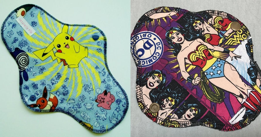 10 Pembalut ini unik dan lucu, ada yang bergambar pokemon