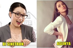 Berperan lugu, 10 foto Bu Guru Yola 'Dunia Terbalik' aslinya cetar 