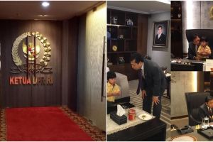 6 Foto suasana kantor pribadi Setya Novanto di DPR, isinya apa aja ya?
