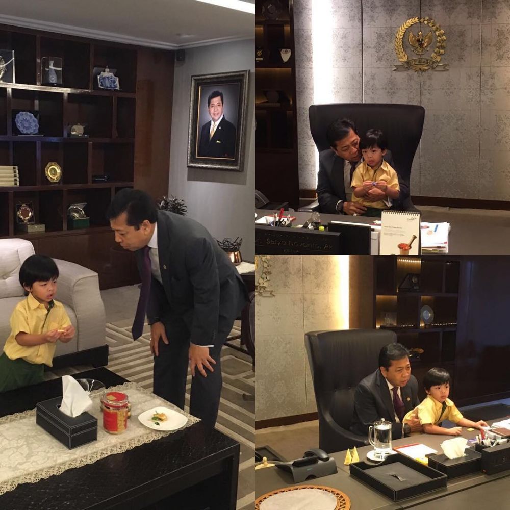 6 Foto suasana kantor pribadi Setya Novanto di DPR, isinya apa aja ya?