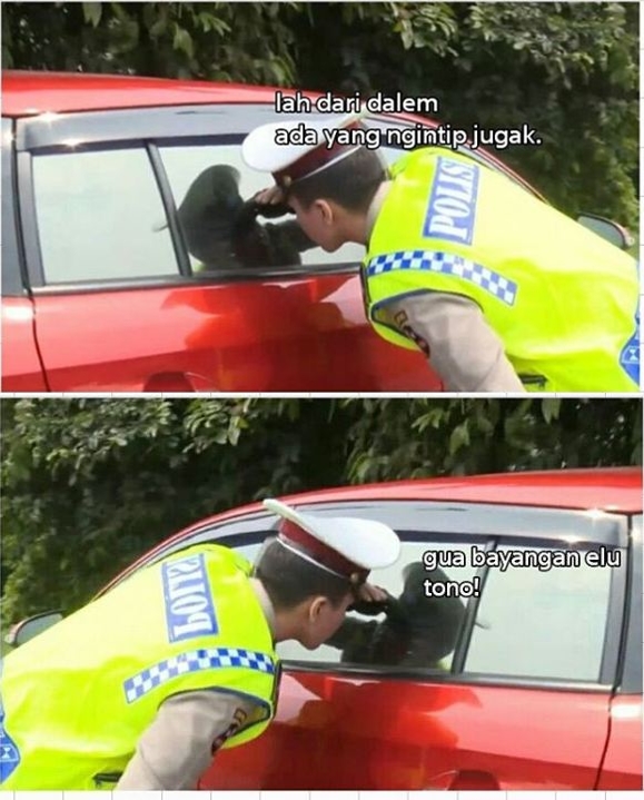 10 Obrolan imajinasi antara polisi & warga ini absurdnya bikin ngakak