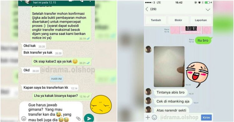 10 Drama Transaksi Pembeli Penjual Online Ini Bikin Tep