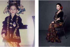 4 Foto cantiknya Ariel Tatum dalam balutan busana adat