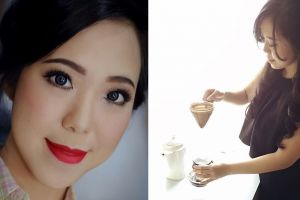 Evani Jesslyn, barista cantik yang sajikan kopi untuk Presiden Jokowi
