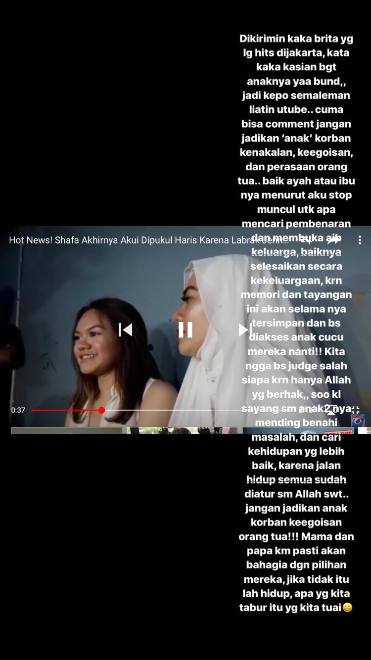 Ini klarifikasi Ashanty soal komentarnya tentang kasus Shafa-Jedunn