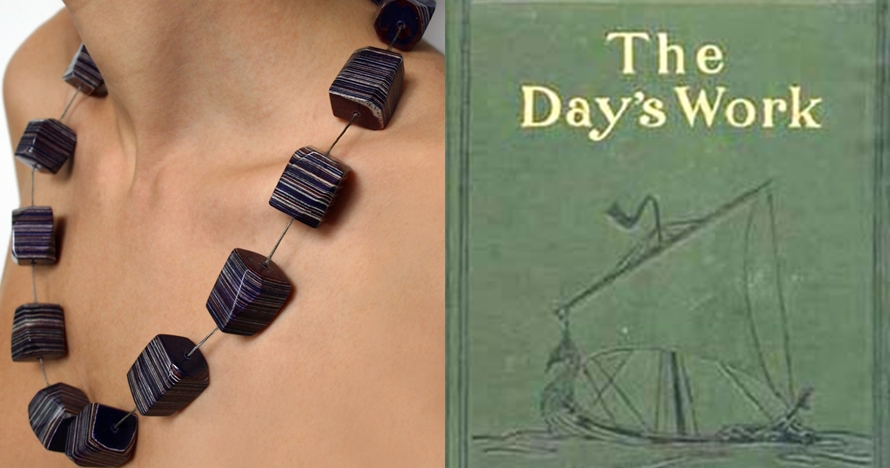 Buku tua ini disulap jadi 10 perhiasan cantik, kreatif abis