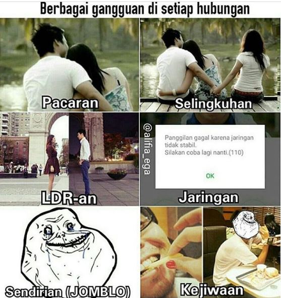 10 Foto imajinasi jomblo bikin ngakak sampai mules