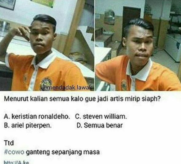 10 Foto imajinasi jomblo bikin ngakak sampai mules