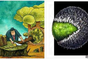 12 Ilustrasi gambarkan kehancuran dunia ada di depan mata