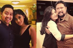 10 Potret kemiripan pacar Naysila Mirdad dengan sang ayah Jamal Mirdad