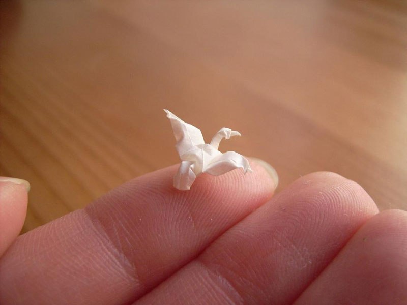 10 Potret origami super mini, ukuran & bentuknya bikin terpana