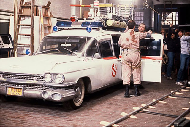 20 Foto langka di balik pembuatan film Ghostbusters tahun 1984