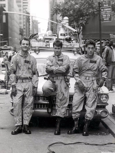 20 Foto langka di balik pembuatan film Ghostbusters tahun 1984