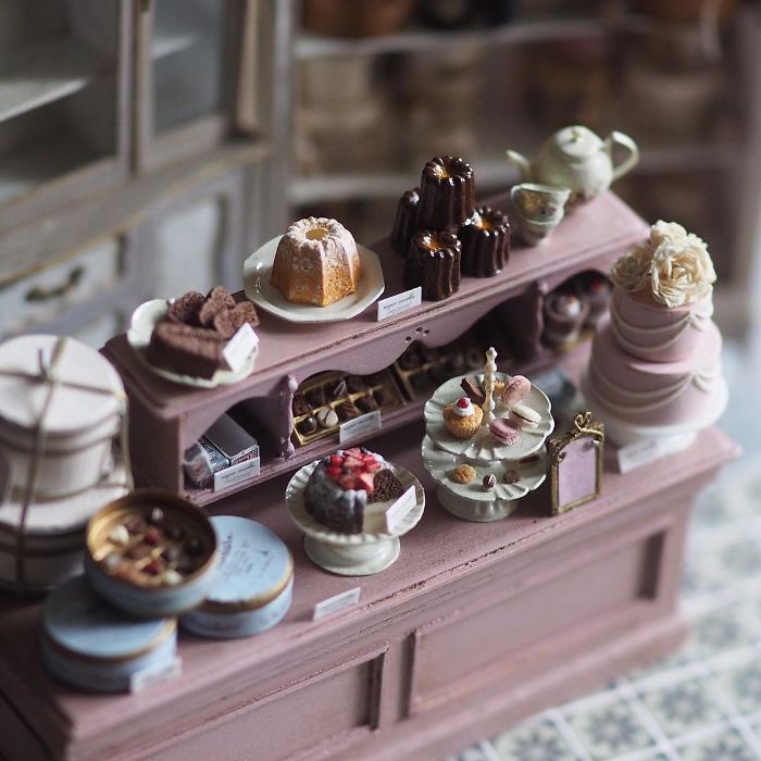 10 Miniatur abad 18 ini dibuat oleh ibu rumah tangga, detailnya unik