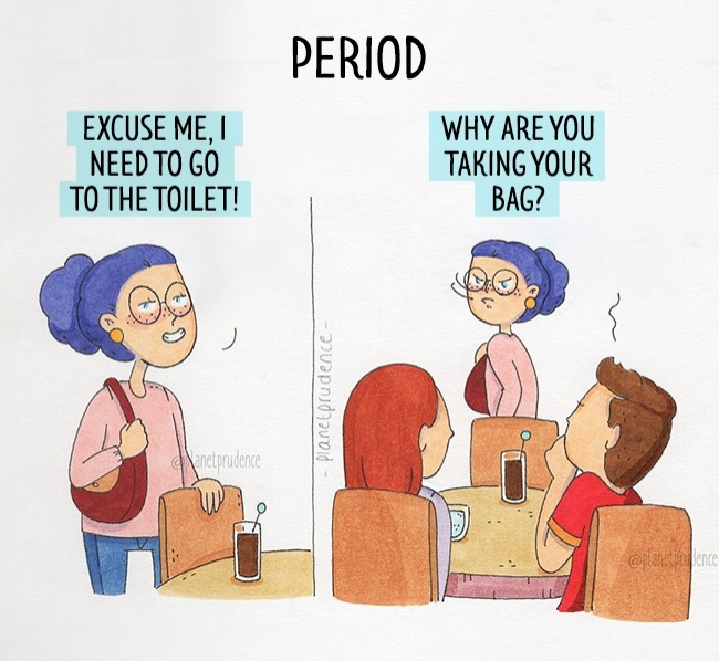 9 Ilustrasi ini ungkap rahasia cewek yang terdalam, makjleb abis