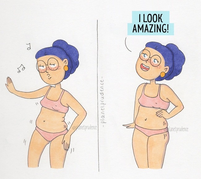 9 Ilustrasi ini ungkap rahasia cewek yang terdalam, makjleb abis