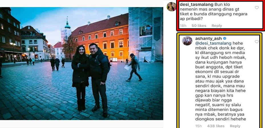 7 Gaya elegan Ashanty saat temani Anang kunjungan kerja ke Polandia