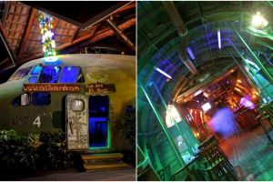 Pesawat bekas perang ini disulap jadi bar, hasilnya bikin melongo