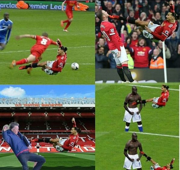 7 Foto editan gokil comeback Ibra bersama MU, bikin lawan ketar-ketir