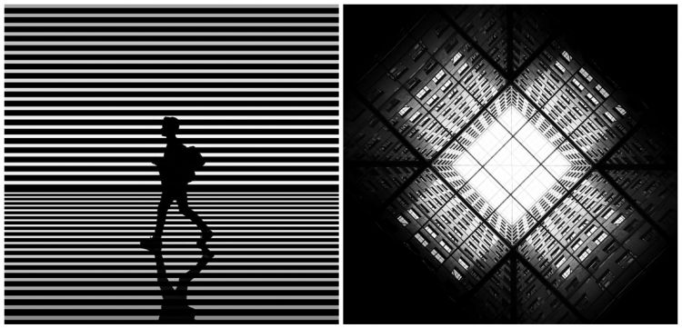 11 Foto minimalis  hitam  putih  ini perspektifnya bikin melongo