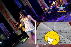Surat izin anak SMA penggila dangdut ini dijamin bikin tepuk jidat