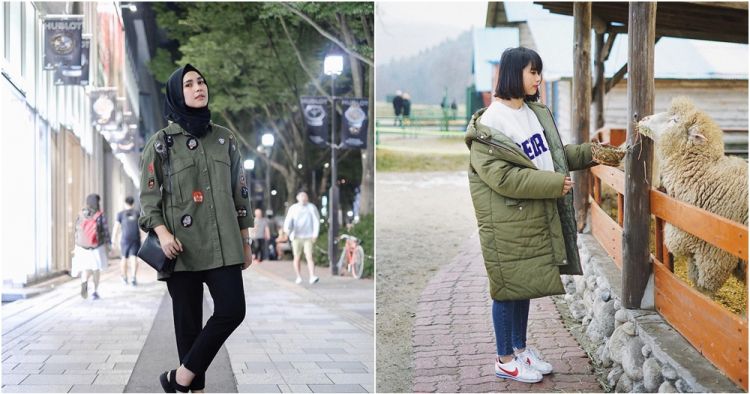 Hangat & stylish di musim hujan, tiru 7 style parka ala selebgram ini