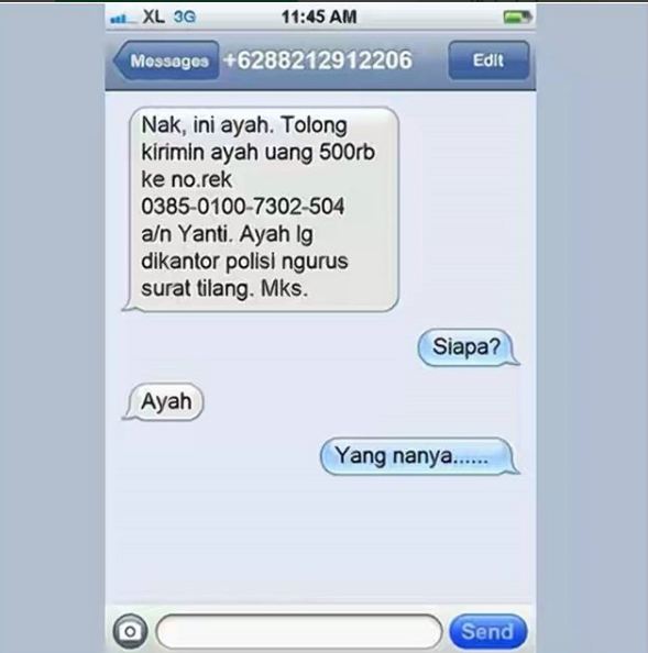 10 Jawaban pesan singkat ini bikin kamu ngakak cekikikan