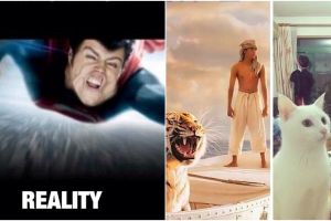 10 Foto tirukan adegan film ini bikin ngakak