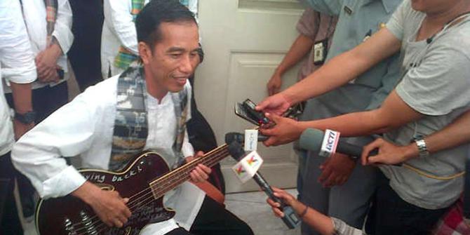 Ini 2 hadiah Metallica buat Jokowi, semuanya dilaporkan ke KPK lho