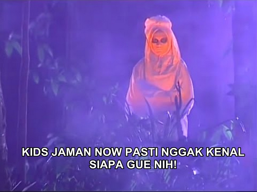 8 Meme 'hantu film Indonesia' ini bikin gagal serem saking kocaknya  