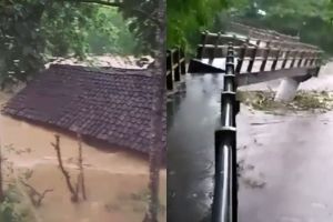 7 Video amatir kengerian bencana banjir di Jogja akibat Siklon Cempaka