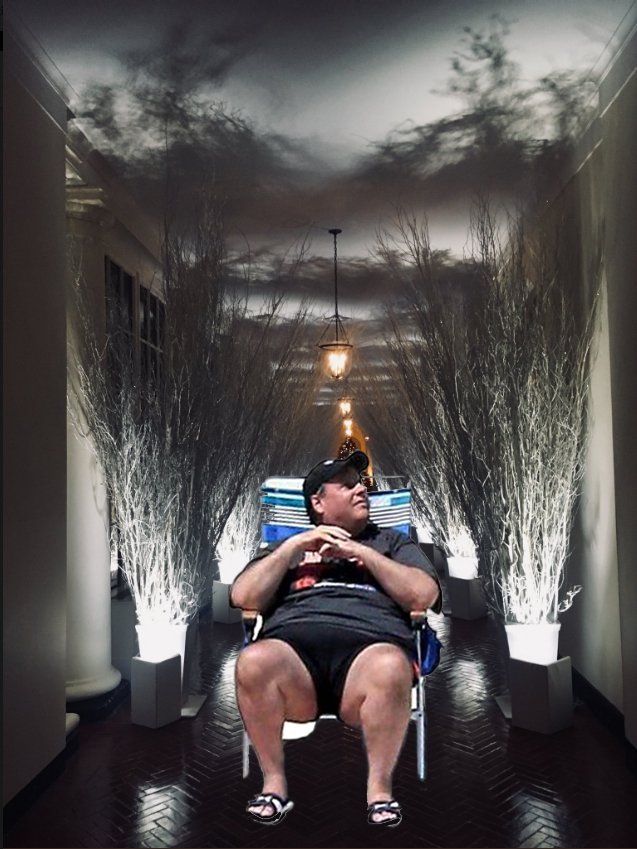 14 Foto editan dekorasi Natal Gedung Putih dari warganet, ada-ada aja