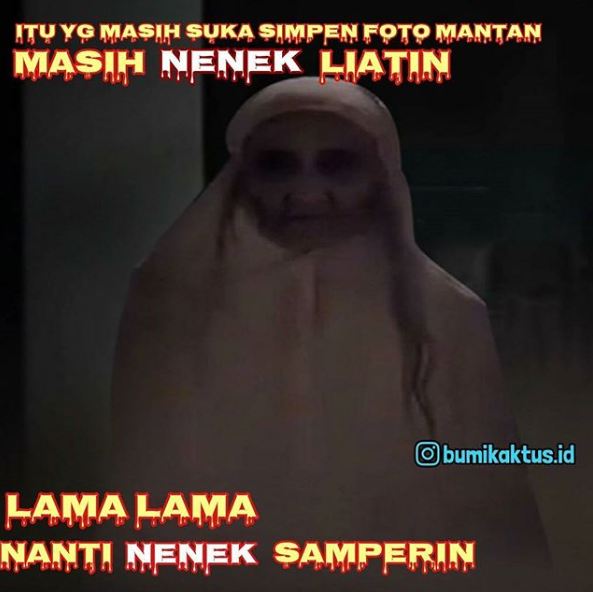 7 Meme 'Nenek' Keluarga Tak Kasat Mata, kocaknya bikin gagal serem