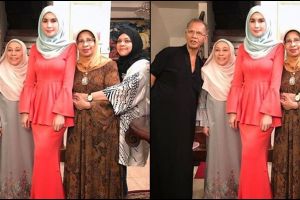 Foto keluarga ini bikin merinding, ibu di samping terlihat mengambang