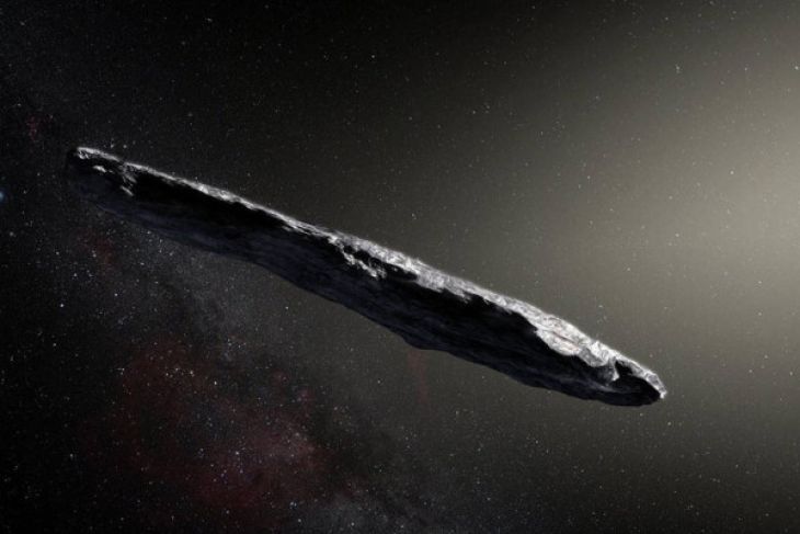 Unik, ilmuwan temukan asteroid berbentuk cerutu 