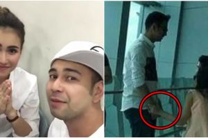 Terciduk tengah mesra, kedekatan Raffi & ATT dituding rekayasa belaka