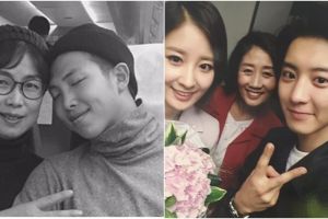 Potret kedekatan 7 idol K-Pop cowok dengan ibunya ini bikin baper