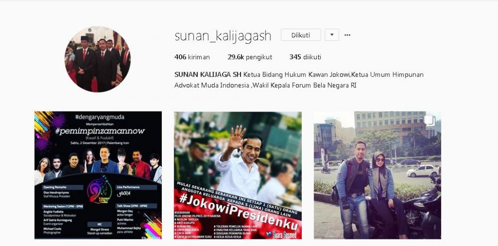 Unggah masalah rumah tangga putrinya, Sunan Kalijaga disebut umbar aib