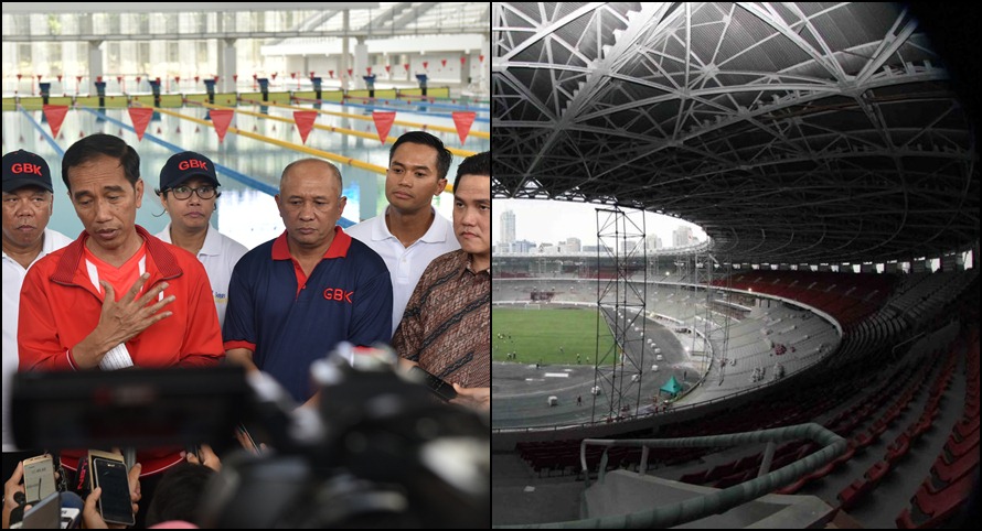 5 Potret venue Asian Games yang direnovasi, GBK paling sita perhatian