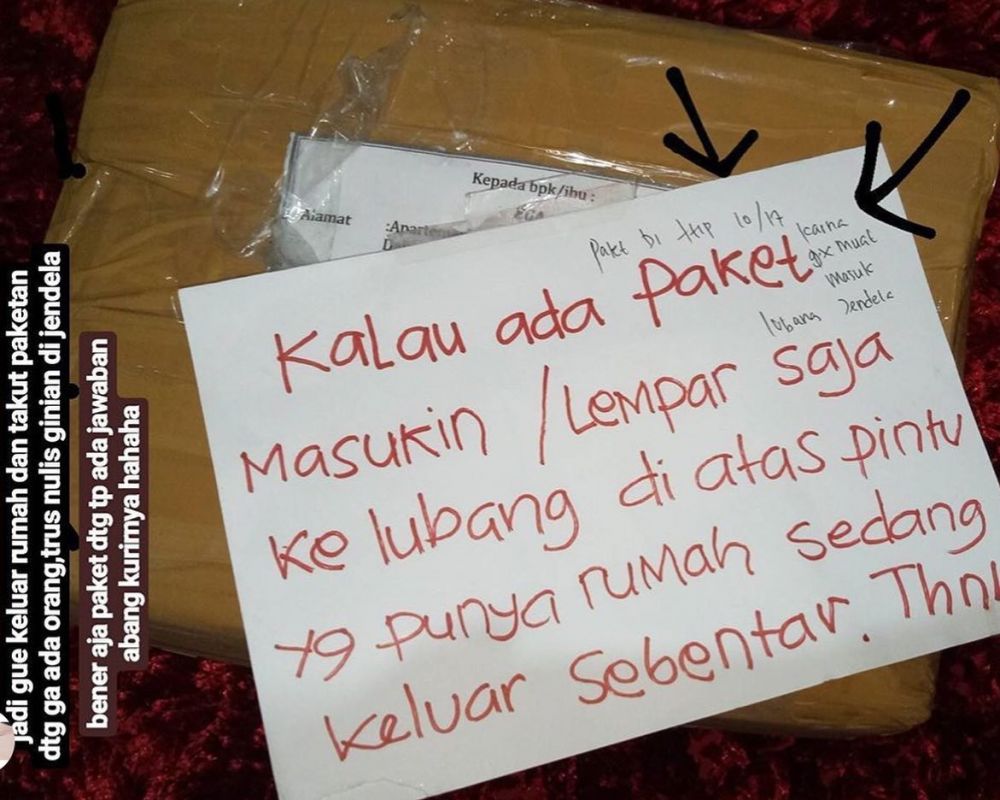 9 Pesan kocak pengguna jasa pengiriman barang, ada yang curhat nih