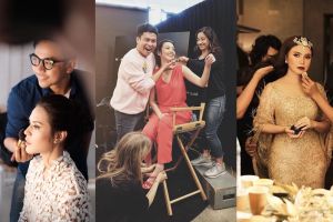 Mengintip 13 penampilan artis cantik Indonesia ketika di ruang makeup