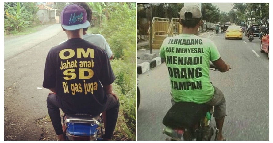 10 Tulisan di kaos oblong ini bikin kamu mikir keras