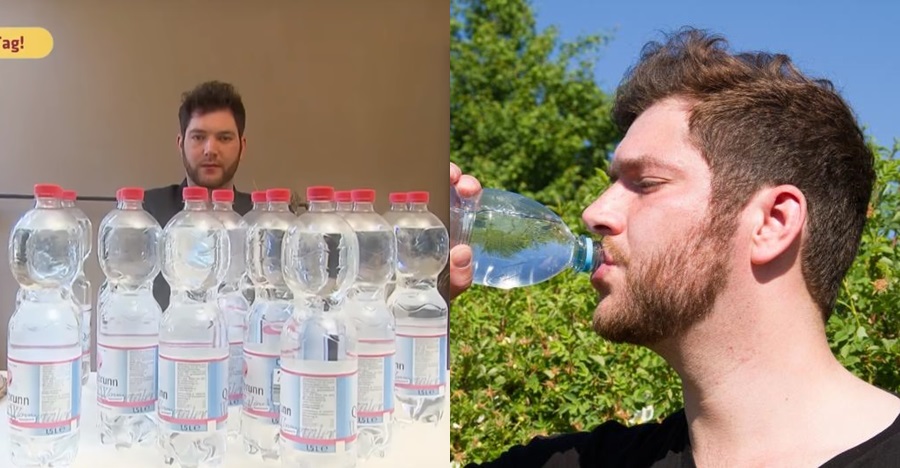 Pria ini harus minum 20 liter air setiap hari, faktanya bikin haru
