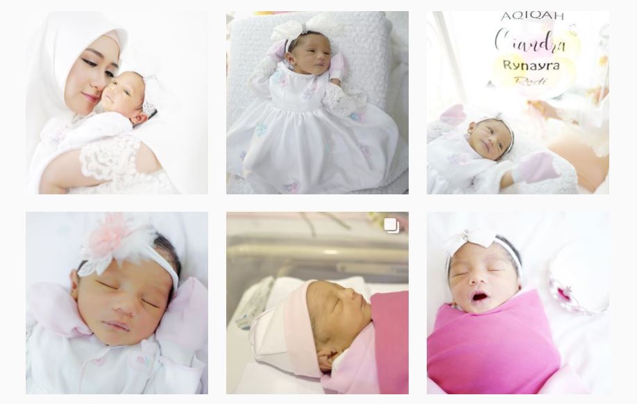 Belum berusia setahun, bayi artis ini sudah punya follower bejibun