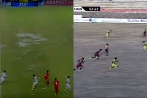 5 Momen saat lapangan di Indonesia berkualitas buruk