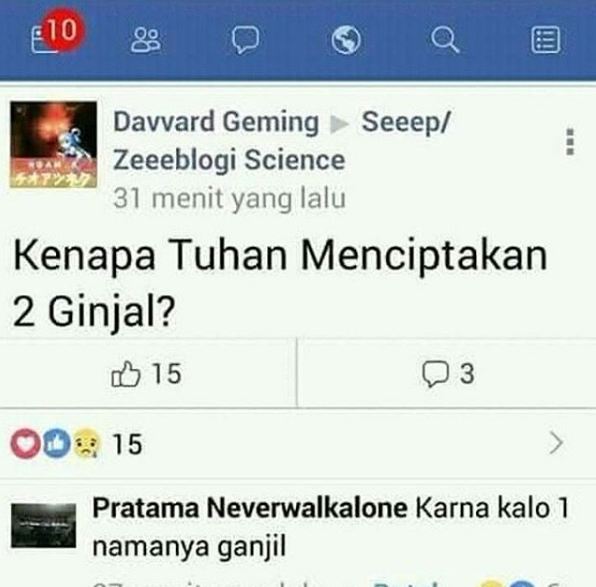 10 Jawaban status ini ngawurnya kebangetan, layak musnah!