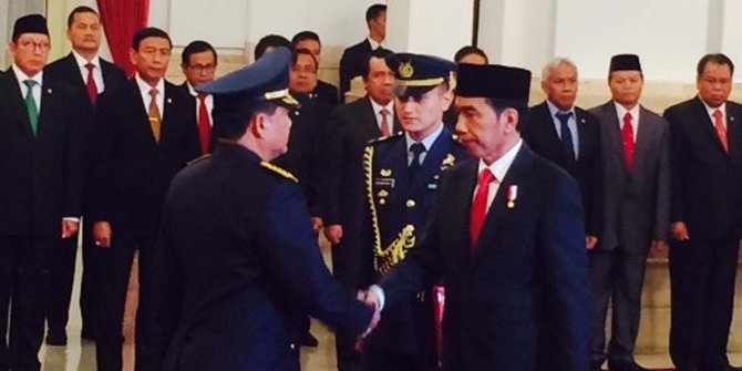 5 Bukti Marsekal Hadi punya kedekatan dengan Presiden Jokowi